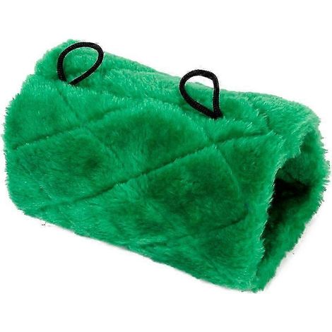 Hamac pour perroquet, cage suspendue en forme de grotte, tente en peluche-M2