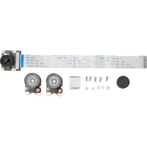 Module caméra Raspberry Pi 5MP 1080p avec vision nocturne infrarouge, mise au point manuelle et capteur OV5647 : pièce de rechange pour réparation. (1/5)