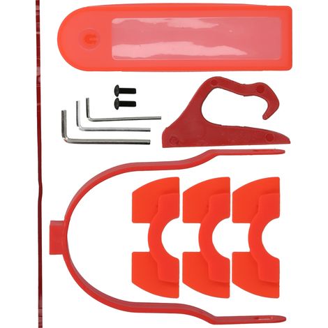 Kit de Protection en Silicone pour Xiaomi M365/PRO - Housse, Support de Garde-Boue et Amortisseur
