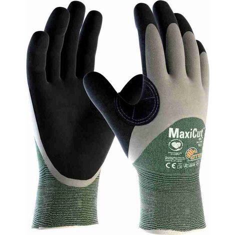 Guanti da lavoro ATG MaxiCut Oil 34-305 - 9 (L) - Verde (1/2)