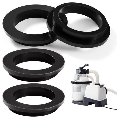 4 Pieces 11412 L Shape Pool Pump O-Rings L Shape Pool O-Ring O-Ring for Swimming Pool, Compatible with Intex 26323CA, 26323EH, 26331CA, 26331EH, 26337EH