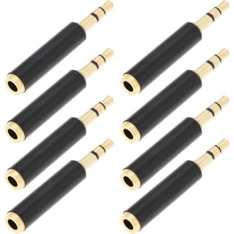 Adaptateur Jack 3 5 Mm TRRS Vers TRS - 4 Poles A 3 Poles - Pour Micro Cravate - 1 Piece (1/5)
