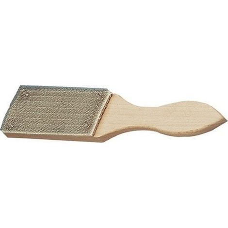 Cepillo Para Lima Longitud 235 Mm Acero Longitud De Fibras 1
