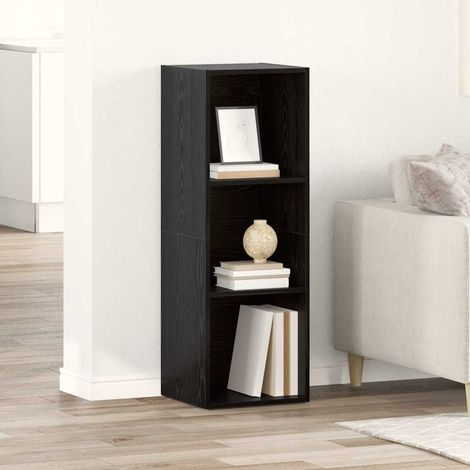 Ensemble meuble TV-Banc TV-Meuble Télé Noir 72 x 35 x 37 cm Bois d'ingénierie 241287 (1/5)