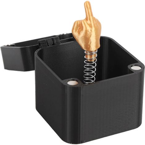 Mittelfinger in einer Schachtel – Scherzgeschenk – Lustige Handwitz-Pop-up-Box – Schreibtischdekoration für Erwachsene (1/5)