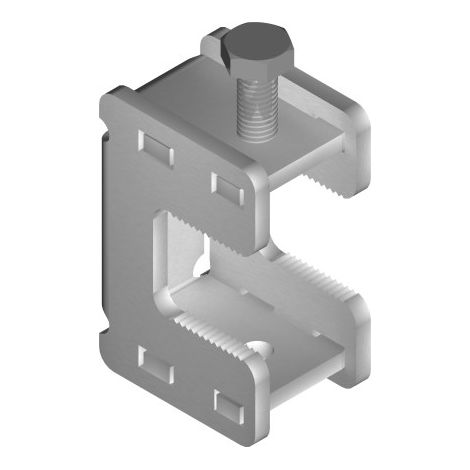 Abrazadera ZCV, espesor de chapa 5,0 mm