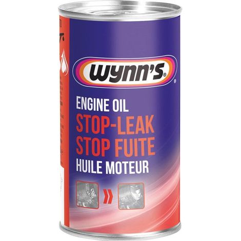 Additif - Stop fuite - Huile moteur - Répare, protège et préserve - Essence - Diesel - Wynns