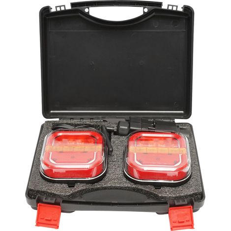 Set di luci per rimorchi a LED da 12-24 V con magnete e controllo wireless Breckner Germany (1/5)