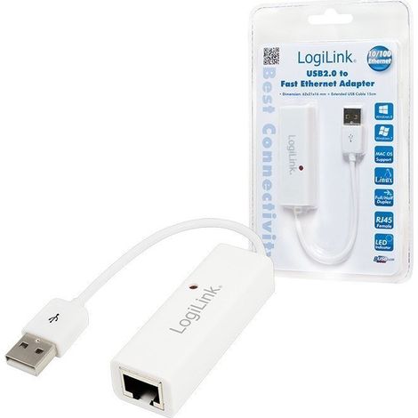 LOGILINK USB2.0-Netzwerkadapter UA0144 (1/2)