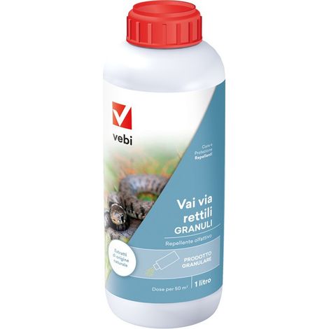 Vebi vai via rettili 1lt repellente naturale in granuli dose per 50 mq (1/2)