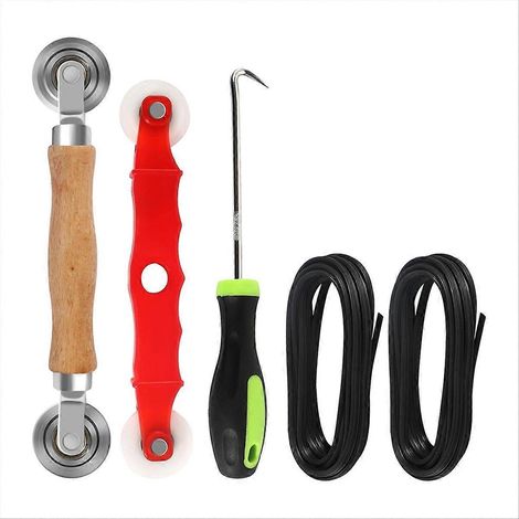 Câble de rappel à rouleau pour moustiquaire, accessoire anti-insectes pour fenêtre, enrouleur de tension, pièce de rechange, mécanisme à ressort, dispositif de fermeture automatique pour volet, kit de (1/5)
