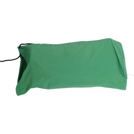 Matelas de camping double pliable, léger et autogonflant, idéal pour la randonnée, le trekking, les voyages et les road trips (vert). (1/5)