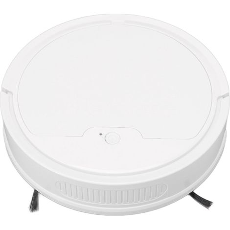 3 en 1 Robot Aspirateur Intelligent, Contrôle à Distance APP, Puissance d'Aspiration 2000Pa, Recharge USB, Balayeuse Automatique pour Maison, Blanc (1/5)