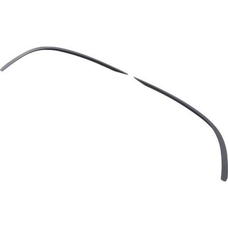 Lot de 2 spoilers de pare-chocs avant gauche et droit, noir brillant, remplacement élégant pour Mercedes-Benz CLS-Class C218 X218 AMG Line (2014-2017) (1/5)
