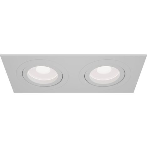 Faretto da incasso Downlight in Alluminio Atom Bianco (1/4)