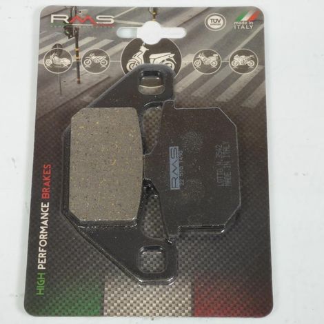 Plaquette de frein RMS pour Moto Kawasaki 1000 GPZ 1986 à 1988 (1/2)