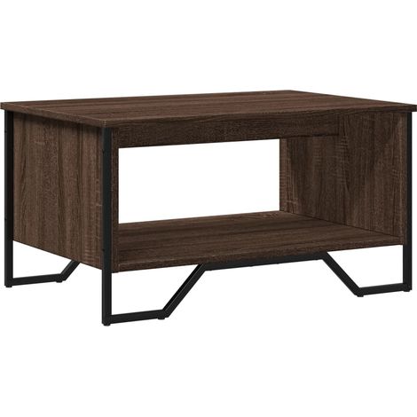 Maison Exclusive - Couchtisch Braun Eichen-Optik 75x51x40 cm Holz