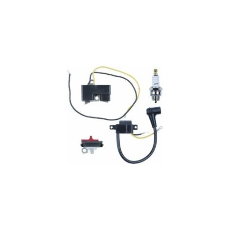 Kit de Module de bobine d'allumage pour Husqvarna 266XP 266SE 51 55 61 66 162 266 Jonsered 630 670 tronçonneuse 501546201 501517201 501516201 501617201