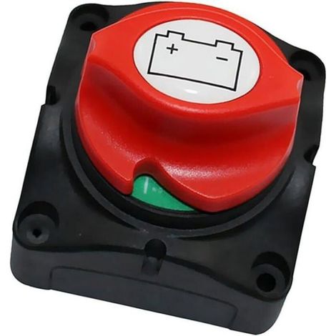 Interrupteur batterie 400A, coupe batterie pour voiture, bateau, protection court-circuit (1/4)