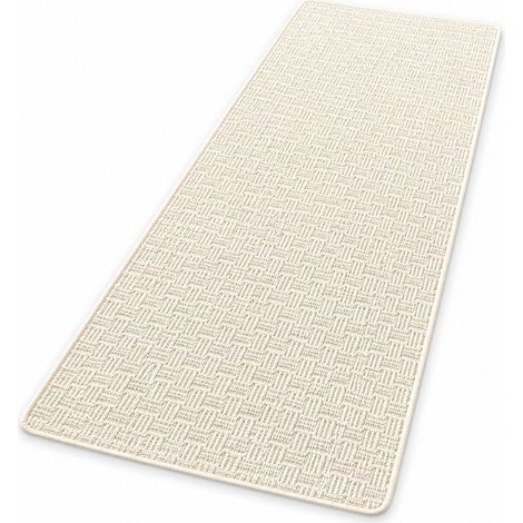 Teppichläufer Monaco Creme 80 x 200 cm