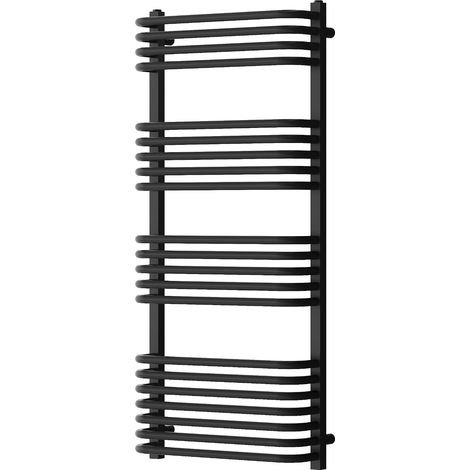 Mexen Apollo Badheizkörper 1210 x 550 mm, 641 W, schwarz - W117-1210-550-00-70 (1/5)