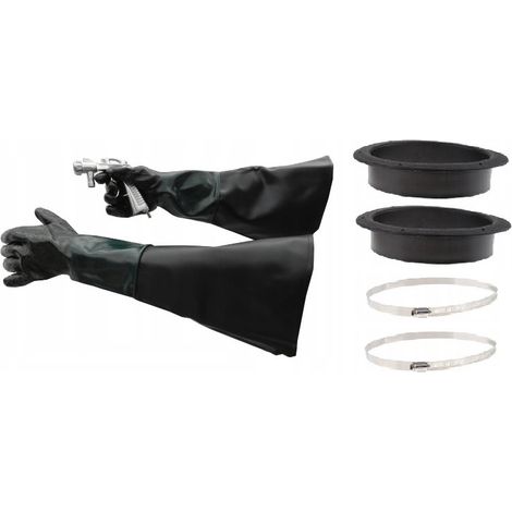 Flansche, Klemmen, Griffe, Sandstrahlhandschuhe (1/5)