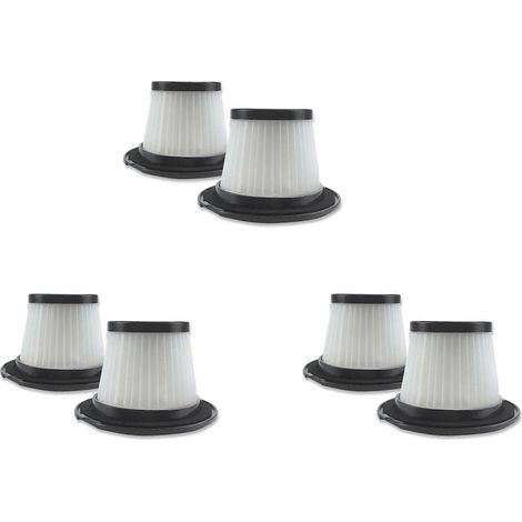 Lot de 6 filtres pour aspirateur balai et à main 2 en 1 Dibea T6 C17 T1 SC4588 600 W (1/5)