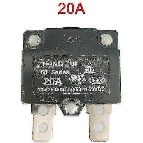 Interrupteur pour voiture électrique enfant, interrupteur pour véhicule électrique, voiture jouet, interrupteur pour moto électrique, interrupteur pour voiture télécommandée, accessoires pour fusible (1/5)
