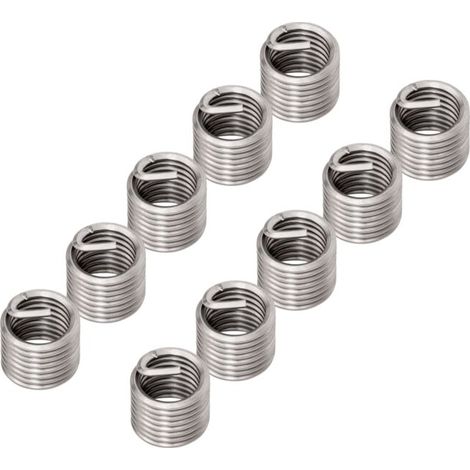 Insert fileté STIER, acier inoxydable M12 x 1,75 1,5d 10 pièces (1/5)