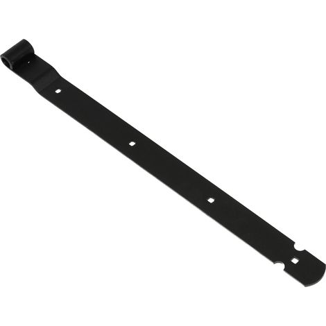 Ladenband gekröpft Schwarz 60 cm Halbmond - Pro Stück
