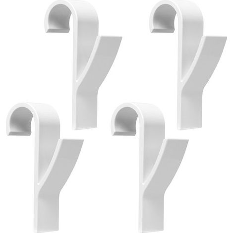 4x Handtuch /Kleiderhaken für Heizkörper Heizkörperhaken zum Aufhängen von Kleidung Handtuchhaken für Heizkörper Hängehaken (1/4)