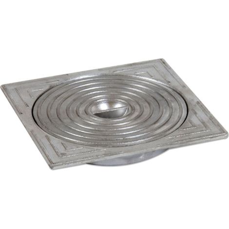 Couvercle en aluminium pour chambre de visite et skimmer de piscine LINE ECO - 47,9 x 47,9 cm