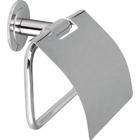 BATHSTAGE 66482 B-FOCUS Portarrollos con tapa Cromo - ref: BS-66482 (1/4)