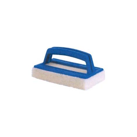 SPUGNA LAVASCIUGA SPAZZOLA TAMPONE PER PISCINE- - cm.14x9x7h. - 2 pezzi AILANTO