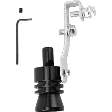 Modified Turbo Whistle, Simulator Auto Whistle, Aluminum Car Tailpipe Whistle, Universal Turbo Whistle, Fit for Many Car Types Auto Muffler Exhaust Pipe Simulator Whistle (XL(33 mm)) (1/5)