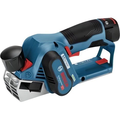 Rabot sans fil Bosch Professional GHO 12V-20 - 06015A7002 - Pour raboter le bois - Coffret L-BOXX inclus (1/3)