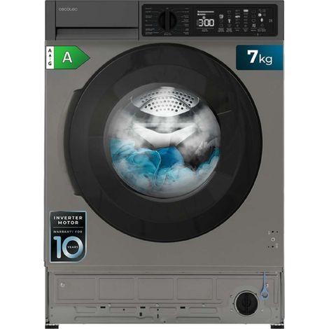 Cecotec Lave-linge intégré acier inoxydable 7 kg 2023 (1/5)
