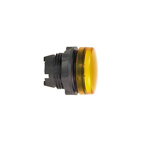 Harmony XB5 - tête voyant BA9s - cabochon lisse - orange - Ø22 - ZB5AV05 (1/3)
