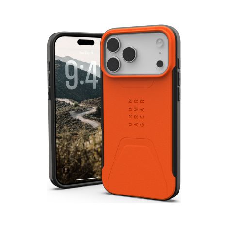 Funda UAG Civilian MagSafe para iPhone 17 Pro Max compatible con MagSafe (naranja) (1/3)