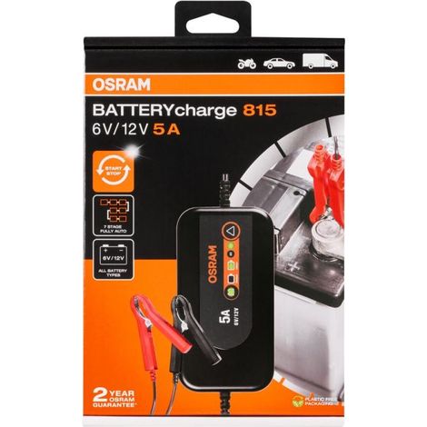 Chargeur de batterie auto 6V/12V BATTERYcharge 815 Osram OEBCS815 (1/5)