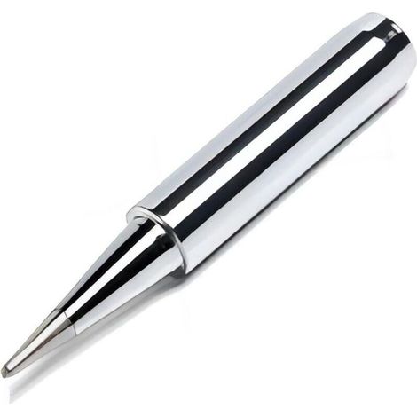 ALLIANDISPanne Fer à Souder, 900M-T-B Pointe de Fer à Souder Remplacement, Panne a souder en Cuivre Plaqué Nickel, Soldering Tip B type pour Fabrication Artisanale Révision du Pont D'étain Puces (1/4)
