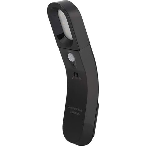 Veilleuse USB Domestique, Lampe à Induction LED, Conception Rotative, Facile à Utiliser dans la Chambre, l'armoire, la Salle de Bain, Batterie 1800 MAh pour une Lumière Longue Durée (1/5)