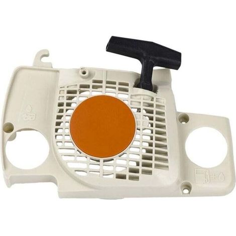 Plaque Démarreur Recul Tronçonneuse Compatible Ms170 Ms180 Pièce Moteur Remplacement (1/4)