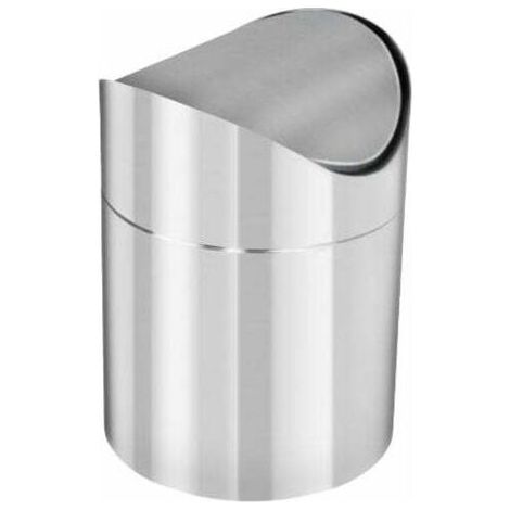 Edelstahl-Badezimmerabfalleimer – Drehdeckel mit Geruchsneutralisator – Korrosionsschutzbehandlung – 30 l (1/5)