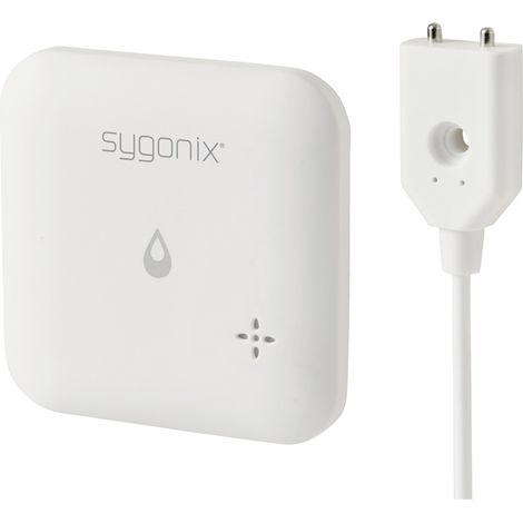 Sygonix SY-6735646  Wassermelder  mit App-Steuerung, mit internem Sensor, mit externem Sensor batter