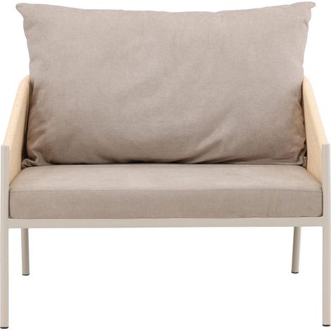 Louie fauteuil beige. (1/5)