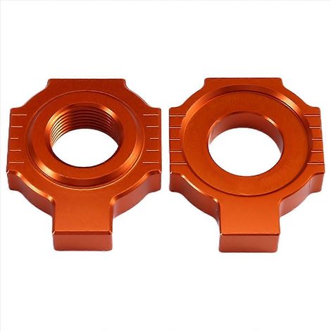 Kettenspanner-Gleitblock für Motorräder EXC EXCF XCW 125 200 250 300 350 450 500 525 Orange (1/5)