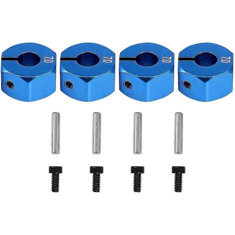 Vis à tête hexagonale 7.0 en aluminium bleu RC, entraînement 12 mm, avec broches, 4P HPI Ca (1/5)