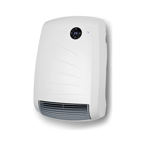 Radiateur soufflant programmable 1200/2000W – Corps en métal – Thermostat électronique – Fonction Boost – Protection IP24 – Radialight (1/5)