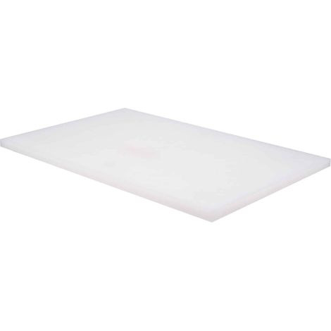 TAGLIERE POLIETILENE ALIMENTI BIANCO VERDE GIALLO PIEDINI CUCINA 60X40X2 BIANCO